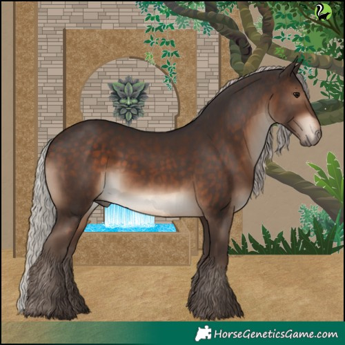 Horse Color:Silver Brown 