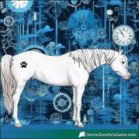 Horse Color:White Spotted Liver Chestnut Appaloosa