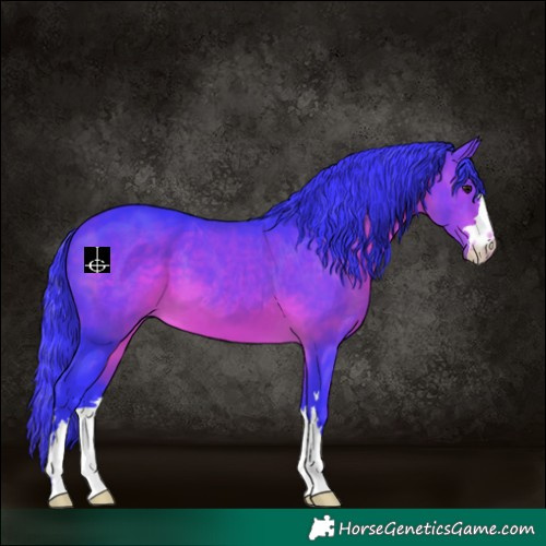 Horse Color:Watercolor Brown 