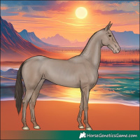 Horse Color:Classic Champagne 