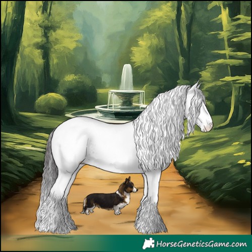 Horse Color:White Spotted Bay Dun Splash Tobiano
