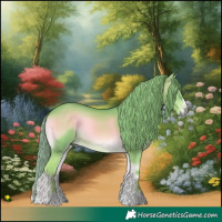 Horse Color:Watercolor Red Onyx