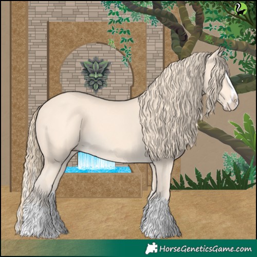 Horse Color:Perlino Splash 