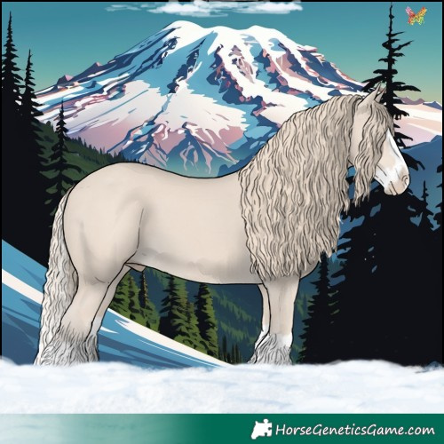 Horse Color:Smoky Creme Splash 