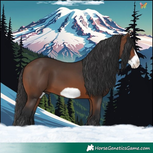 Horse Color:Brown Frame 
