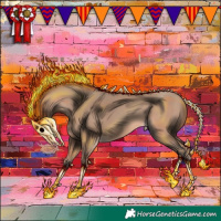 Horse Color:Sable Champagne