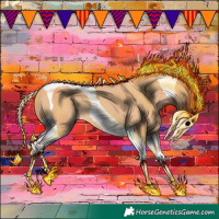 Horse Color:Gold Champagne Tobiano 