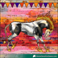 Horse Color:Black Tobiano