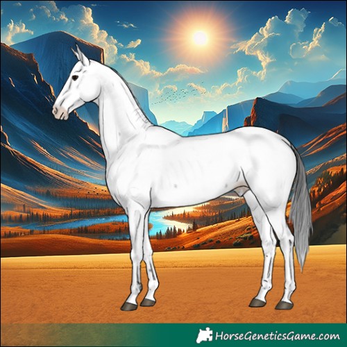 Horse Color:Blue Roan Fewspot 