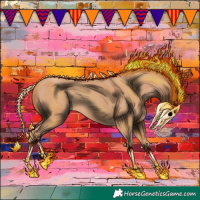 Horse Color:Silver Classic Champagne 