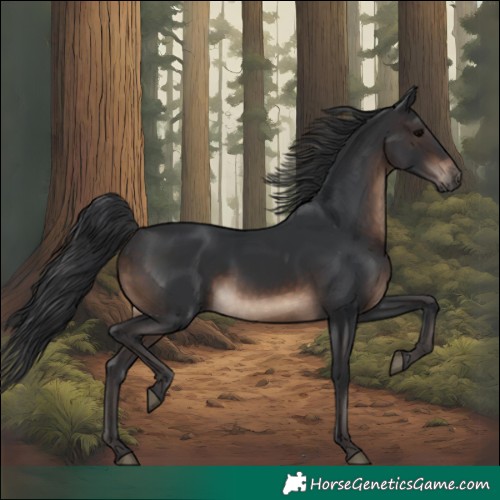 Horse Color:Brown 