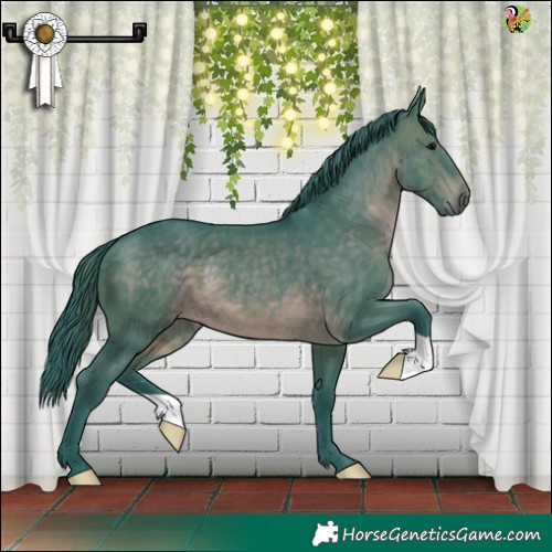 Horse Color:Watercolor Brown 