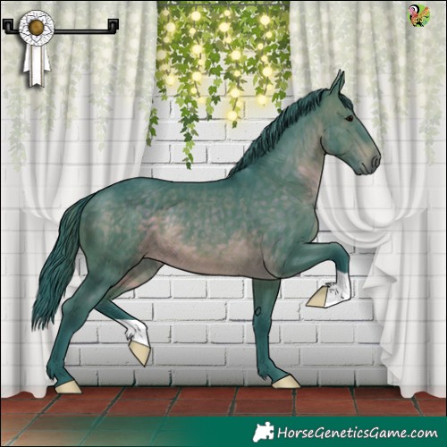 Horse Color:Watercolor Brown 