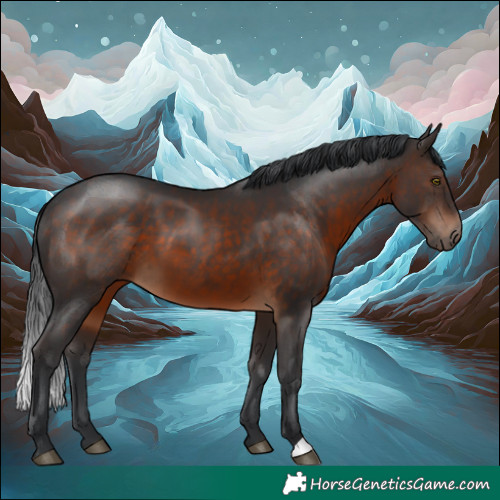 Horse Color:Brown 