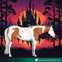 Horse Color:Silver Bay Splash Tobiano