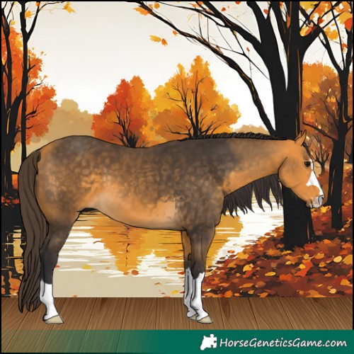 Horse Color:Buckskin 