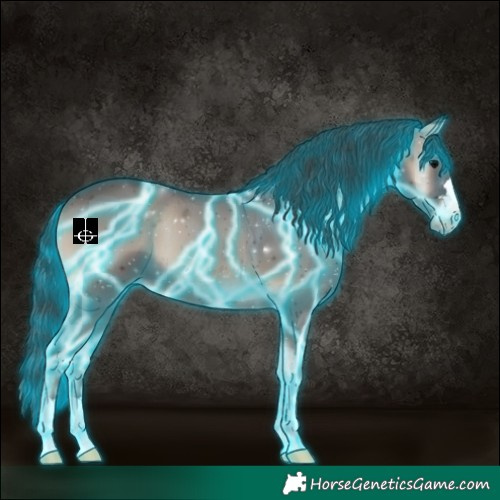 Horse Color:Thunderstruck Blue Onyx 