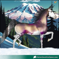 Horse Color:Brown Onyx Splash