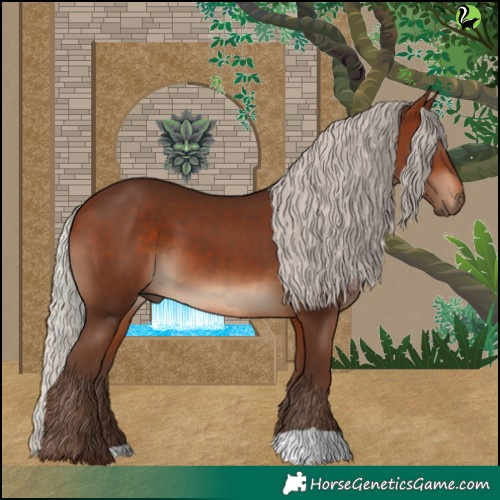 Horse Color:Silver Brown 