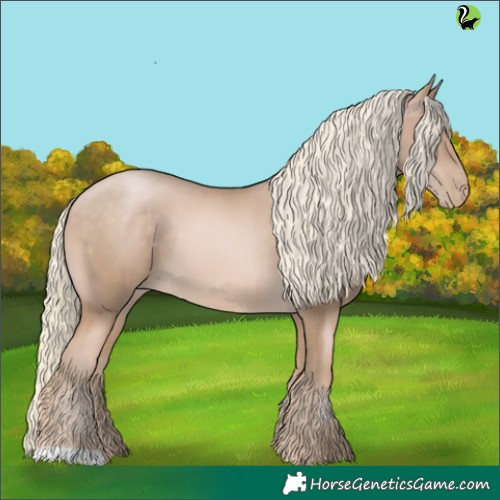 Horse Color:Chocolate Palomino Pearl 