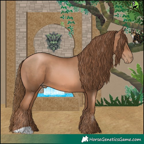 Horse Color:Liver Chestnut Pearl 