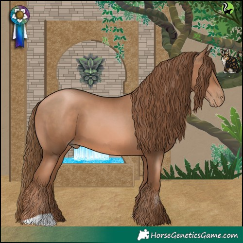 Horse Color:Liver Chestnut Pearl 