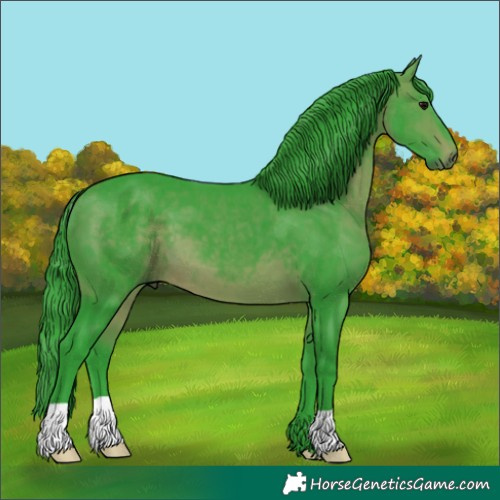Horse Color:Watercolor Brown 
