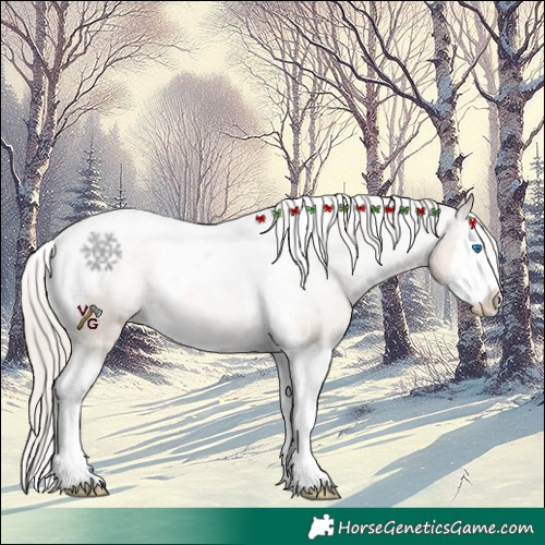 Horse Color:Chocolate Palomino Pearl Splash Tobiano Appaloosa Rabicano 