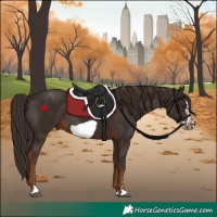 Horse Color:Liver Chestnut Frame