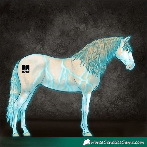 Horse Color:Thunderstruck Smoky Black Pearl Splash 