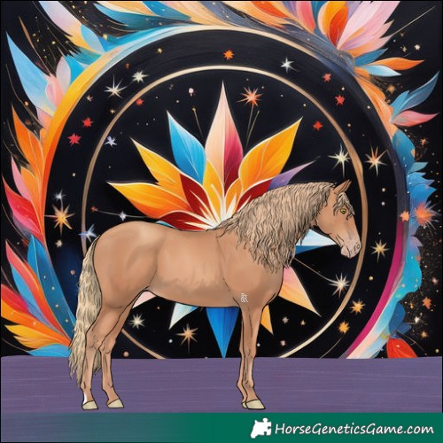 Horse Color:Gold Champagne 