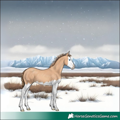 Horse Color:Gold Champagne Splash