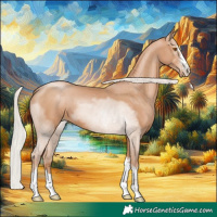 Horse Color:Silver Black Pearl 