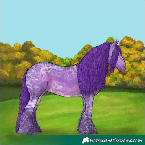 Horse Color:Watercolor Brown Ice 