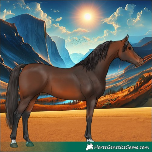 Horse Color:Bay 