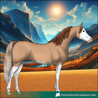 Horse Color:Red Dun Splash 
