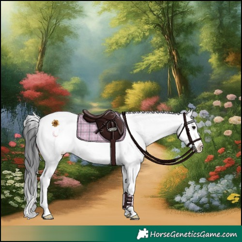 Horse Color:Black Sabino