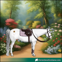 Horse Color:Black Sabino 