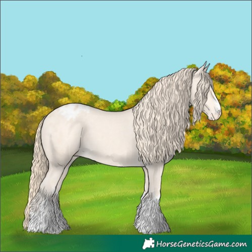 Horse Color:Perlino Varnish 