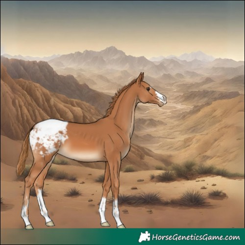 Horse Color:Chestnut Appaloosa 