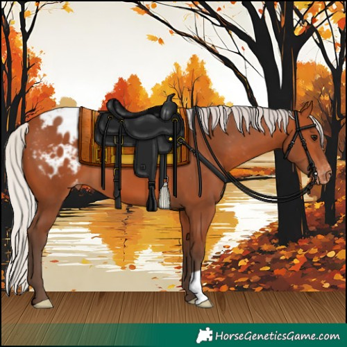 Horse Color:Silver Bay Appaloosa 