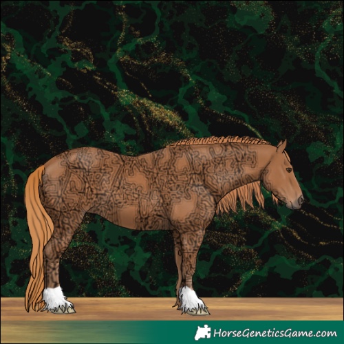 Horse Color:Chestnut Ice 