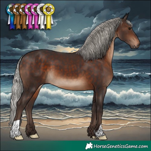 Horse Color:Silver Brown 