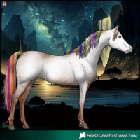 Horse Color:Gray Painted Chestnut