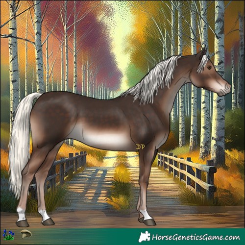 Horse Color:Liver Chestnut Mushroom 