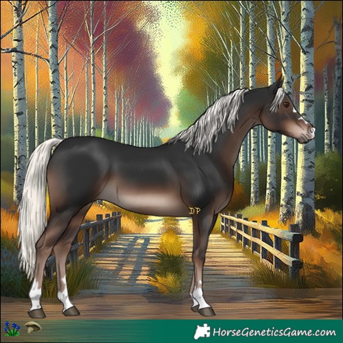 Horse Color:Liver Chestnut Mushroom 