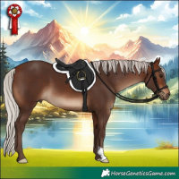 Horse Color:Silver Brown 