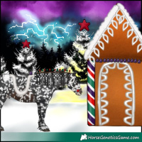 Horse Color:Brown Snowflake Varnish