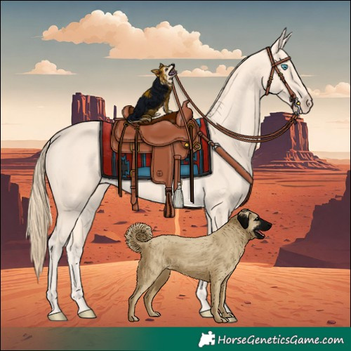 Horse Color:Perlino 