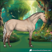 Horse Color:Silver Bay Dun